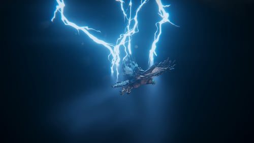 thunder eagle logo intro