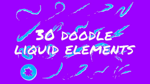 Doodle Liquid Elements