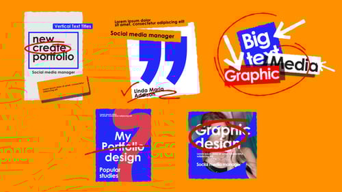 Modern Popular Tags Title Opener