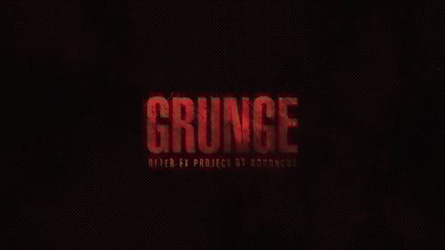 Grunge Logo Reveal V2