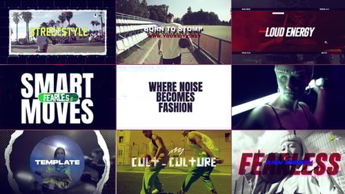 Dynamic Glitch Urban Opener