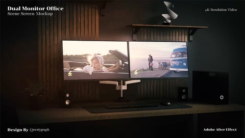 Desktop Computer Mockup