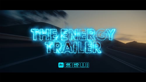 Energy Trailer Titles for Premiere Pro