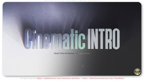 Cinematic Title Reveal with Dynamic Lighting Effects