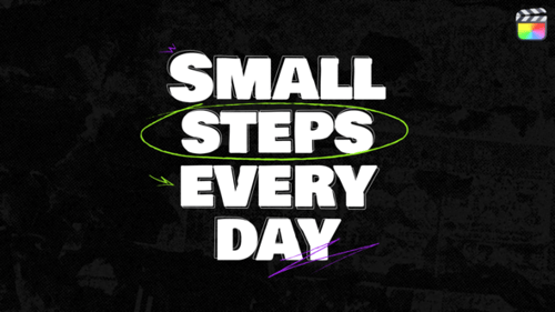 Drawing Text Animation \ FCPX