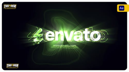 Pixel Storm Logo Reveal