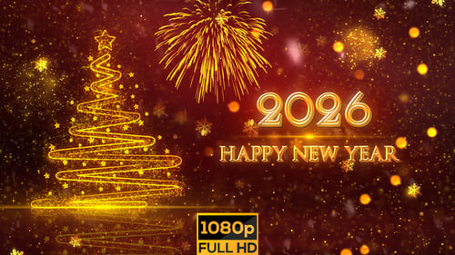 Frohes Neues Jahr wünscht 2026 V1