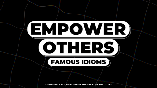 Creative Box Titles | DR