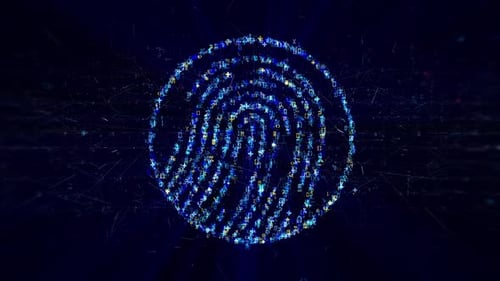 Digitale Fingerabdruckdaten