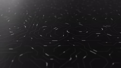 Abstract circuit board futuristic background.