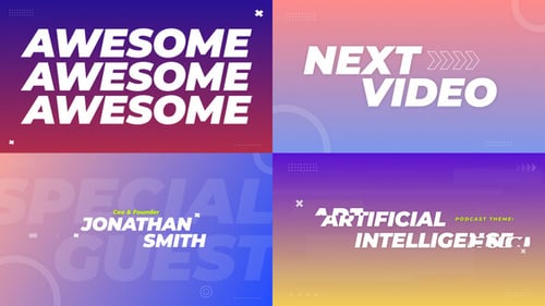 Gradient Transitions with Text (MoGRT)