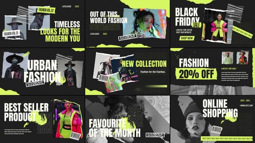 Grunge Slides for Premiere Pro