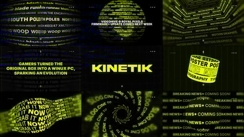 Kinetic Posters