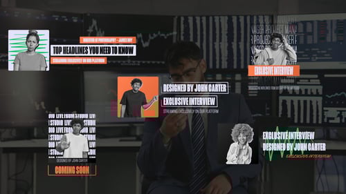 Media Frame Lower Thirds MOGRT