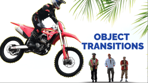 Transiciones de objetos | MOGRT