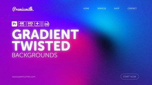 Gradient Twisted Backgrounds for Premiere Pro