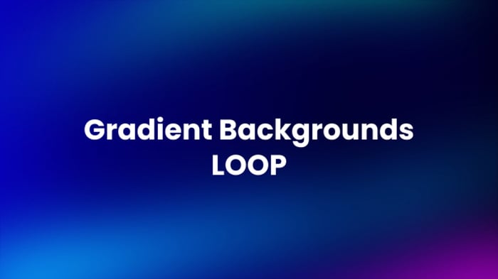 Dynamic Gradient Color Backgrounds Loop Pack, Elements ft. gradient ...