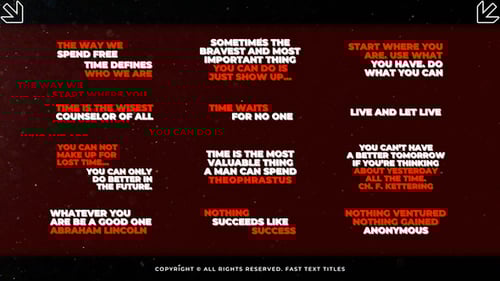 Fast Text Titles | DR