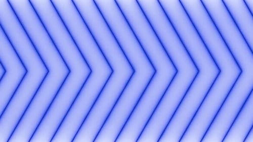 Glowing Blue Chevron Pattern Loop Background