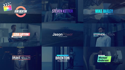 Animated Lower Thirds