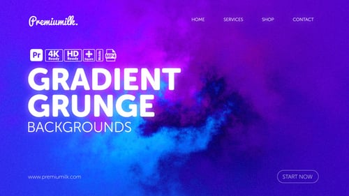 Gradient Grunge Backgrounds for Premiere Pro