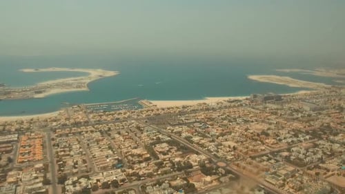 Aerial view video, Dubai, United Arab Emirates