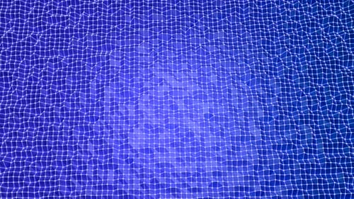 Blaue Abstraktion