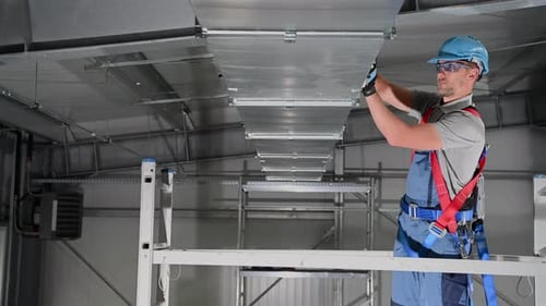Air Conditioning Professional Assembling Ventilation Duct