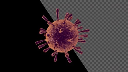Coronavirus Microscope View Covid 19 V21