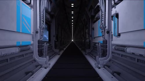 4K - Corridor infini de la boucle Vj