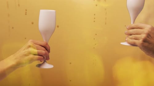 Champagne Toast for a Wedding Anniversary