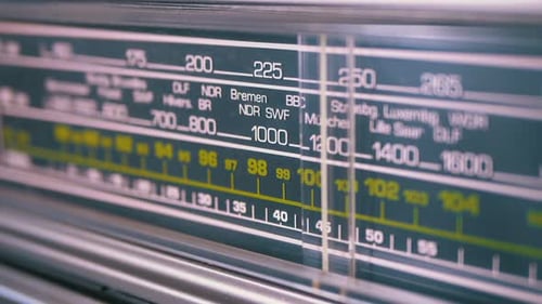 Tuning Into Frequencies on Analog Radio