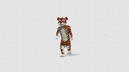 Toon Tiger Street Dance