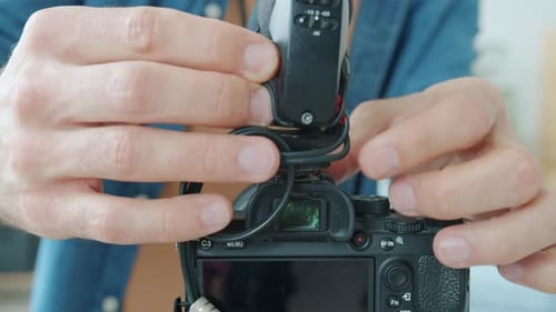 Attaching a Microphone to Digital Camera
