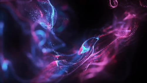 Glowing Particles Background Loop
