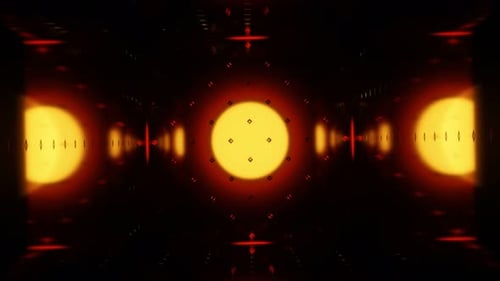 Mosaïque Disco sur fond abstrait VJ Loops