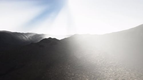Mountain Landscape in High Altitude