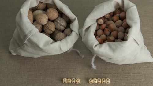 Organic Nuts in the Bag