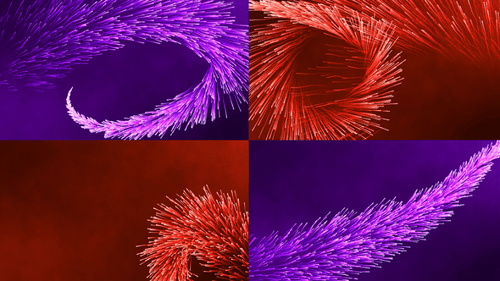 Swirling Particle Light Trails-Paket