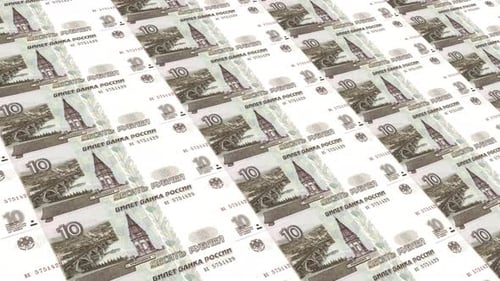 Russia Money / 10 Russian Ruble 4K