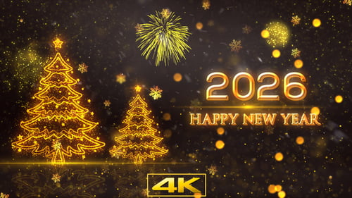 2026 Happy New Year V8