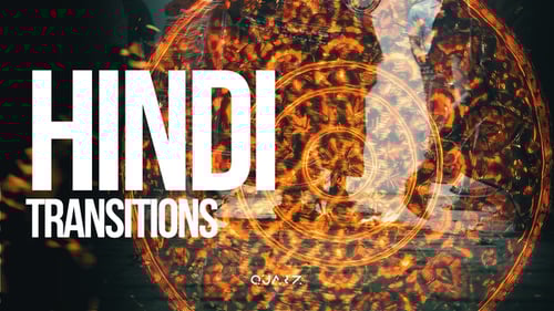 Hindi Transitions for After Effects