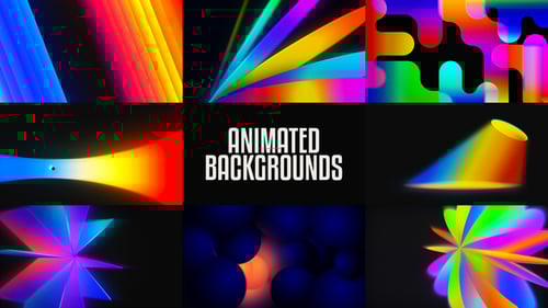 Dynamic Gradient Animated Motion Backgrounds Pack