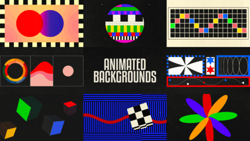 Colorful Backgrounds for Premiere Pro