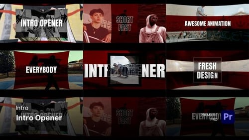 Intro - Intro Opener Premiere Pro Templates