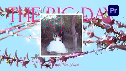 Elegant Floral Wedding Invite