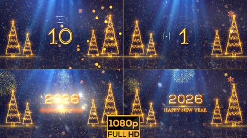 2026 Happy New Year Countdown V3