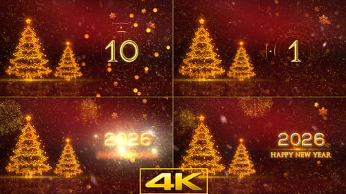 2026 Happy New Year Countdown V7