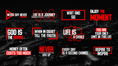 Dynamic Fast Text Box Titles with Clean Graphic Animations