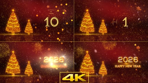 2026 Frohes Neues Jahr Countdown V16